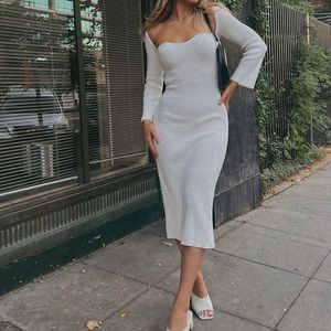 Source Unknown Long Knit Dress